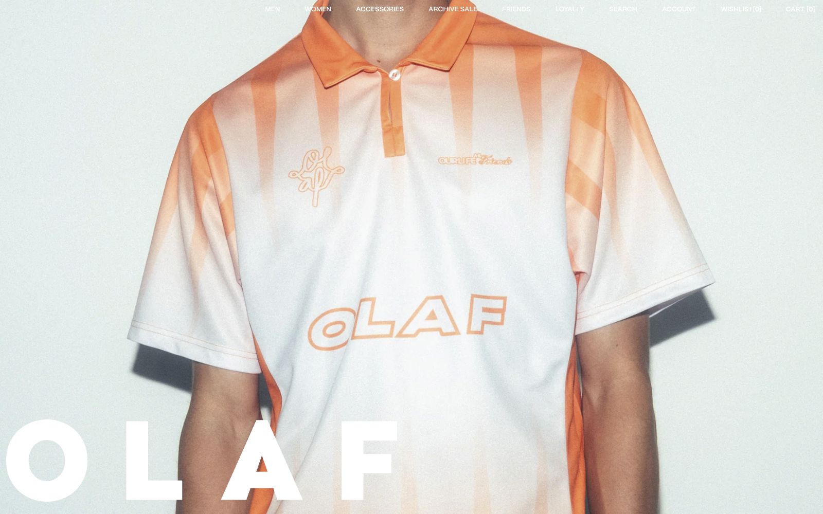 OLAF Hussein desktop reference: Product image becomes a cropped poster.